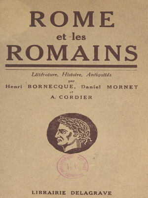 cover image of Rome et les Romains